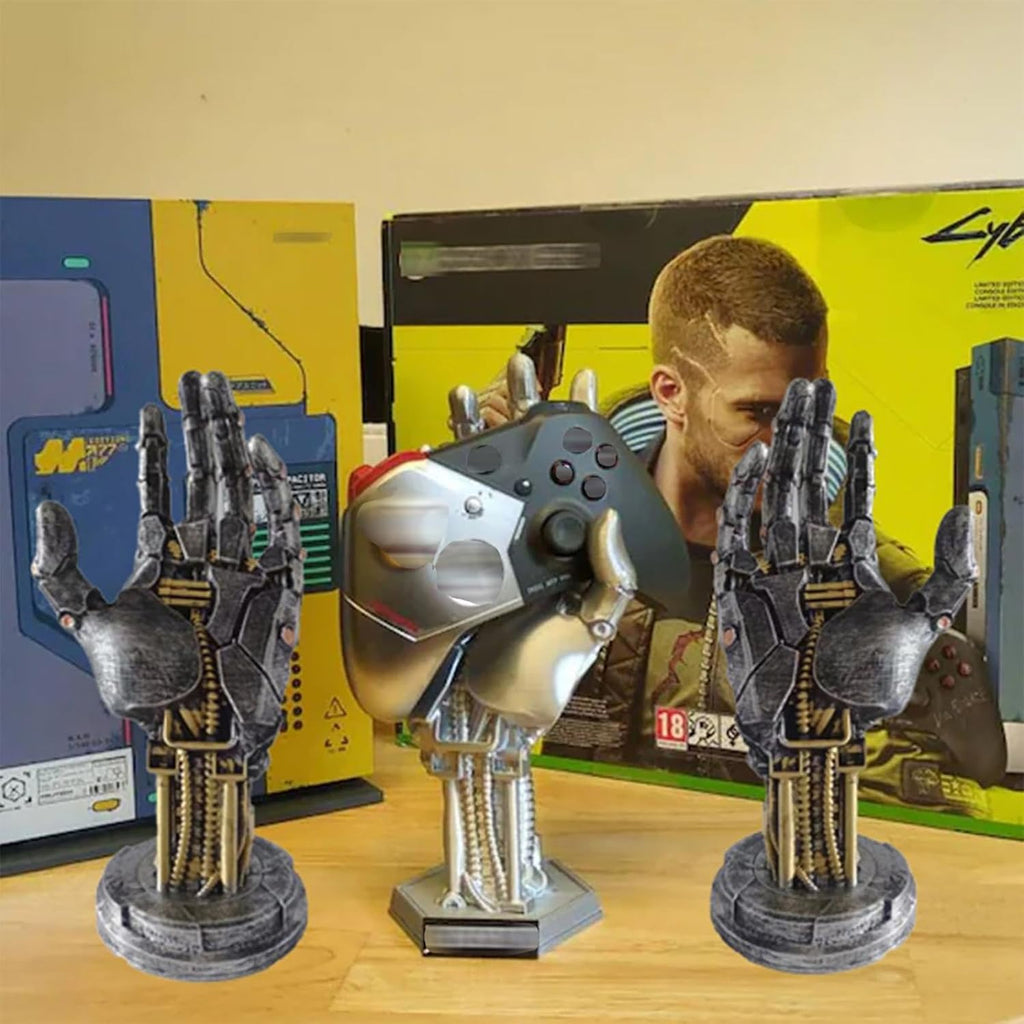 Sci-Fi Controller Stand – Durable Holder for Game Controllers & Accessories