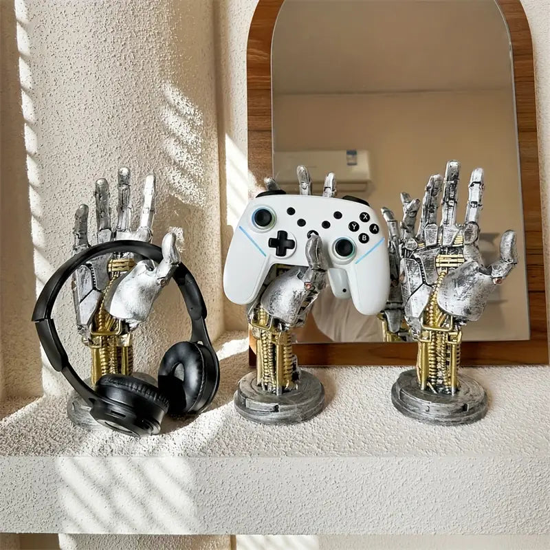 Sci-Fi Controller Stand – Durable Holder for Game Controllers & Accessories
