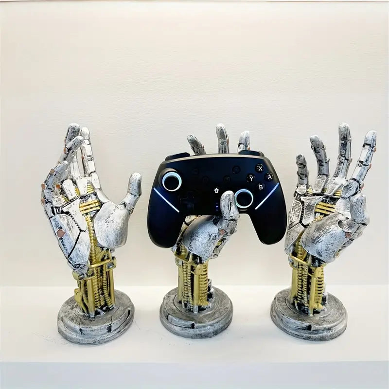 Sci-Fi Controller Stand – Durable Holder for Game Controllers & Accessories