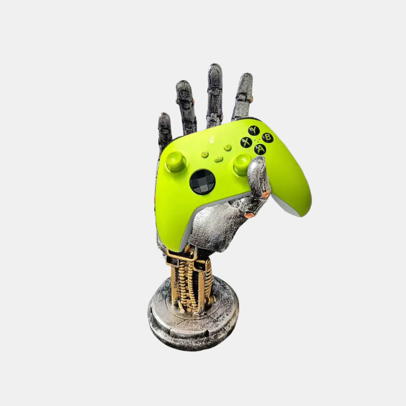 Sci-Fi Controller Stand – Durable Holder for Game Controllers & Accessories