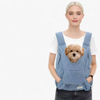 Extra Spacious Pet Carrying Bag – Waterproof & Windproof Travel Sling for Cats and Dogs