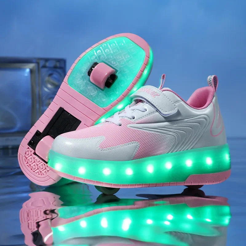 LED Roller Shoes for Children – Fun, Light-Up Wheels for Active Playtime-Shoes-Unique Casa-Unique Casa
