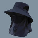 Summer Sun Hat Protection - Lightweight Design With UV Shield For Outdoor Comfort-Sun Hats-Unique Casa-Navy-Unique Casa