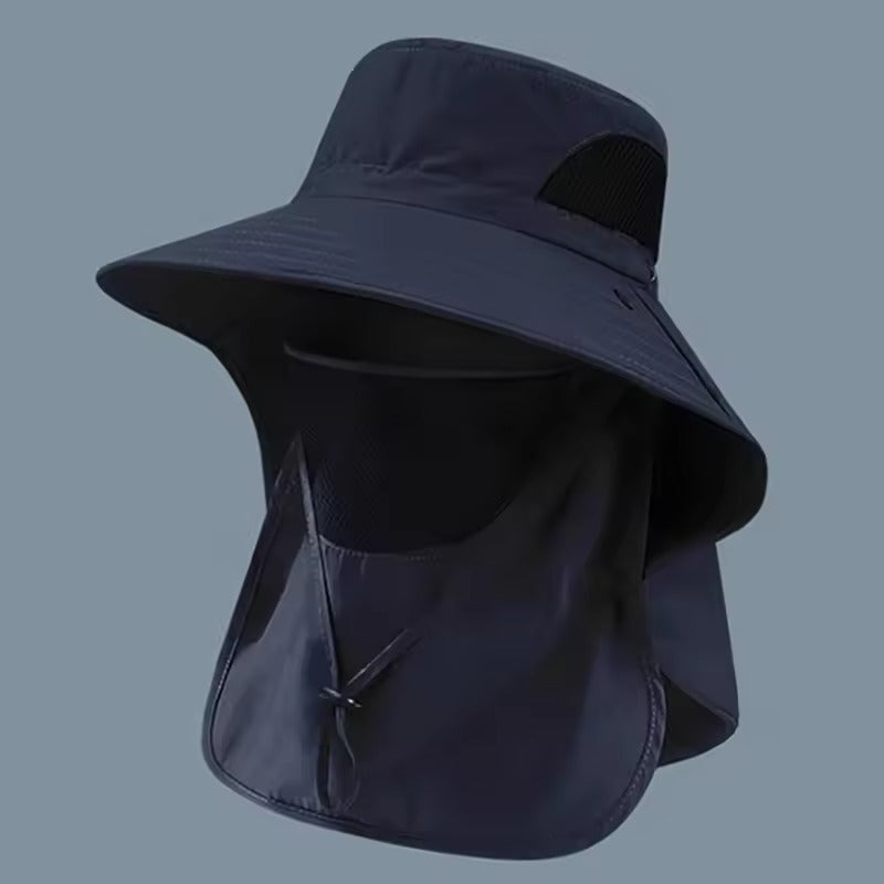 Summer Sun Hat Protection - Lightweight Design With UV Shield For Outdoor Comfort-Sun Hats-Unique Casa-Navy-Unique Casa