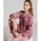 Silk Pajama Set for Women - Luxurious, Soft Sleepwear for Comfort & Style