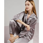 Silk Pajama Set for Women - Luxurious, Soft Sleepwear for Comfort & Style