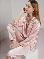 Silk Pajama Set for Women - Luxurious, Soft Sleepwear for Comfort & Style