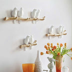 Singing Birds Hanger – Elegant Nature-Inspired Wall Decoration-Wall Decoration-Unique Casa-Unique Casa