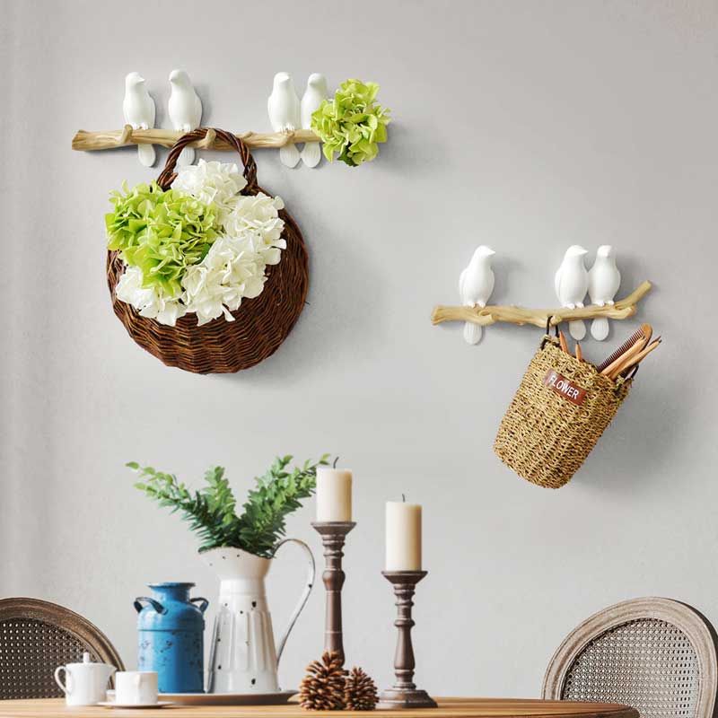 Singing Birds Hanger – Elegant Nature-Inspired Wall Decoration-Wall Decoration-Unique Casa-Unique Casa