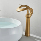 Sleek Deck-Mounted Bathroom Faucet – Modern Mixer Tap for Washbasin 10