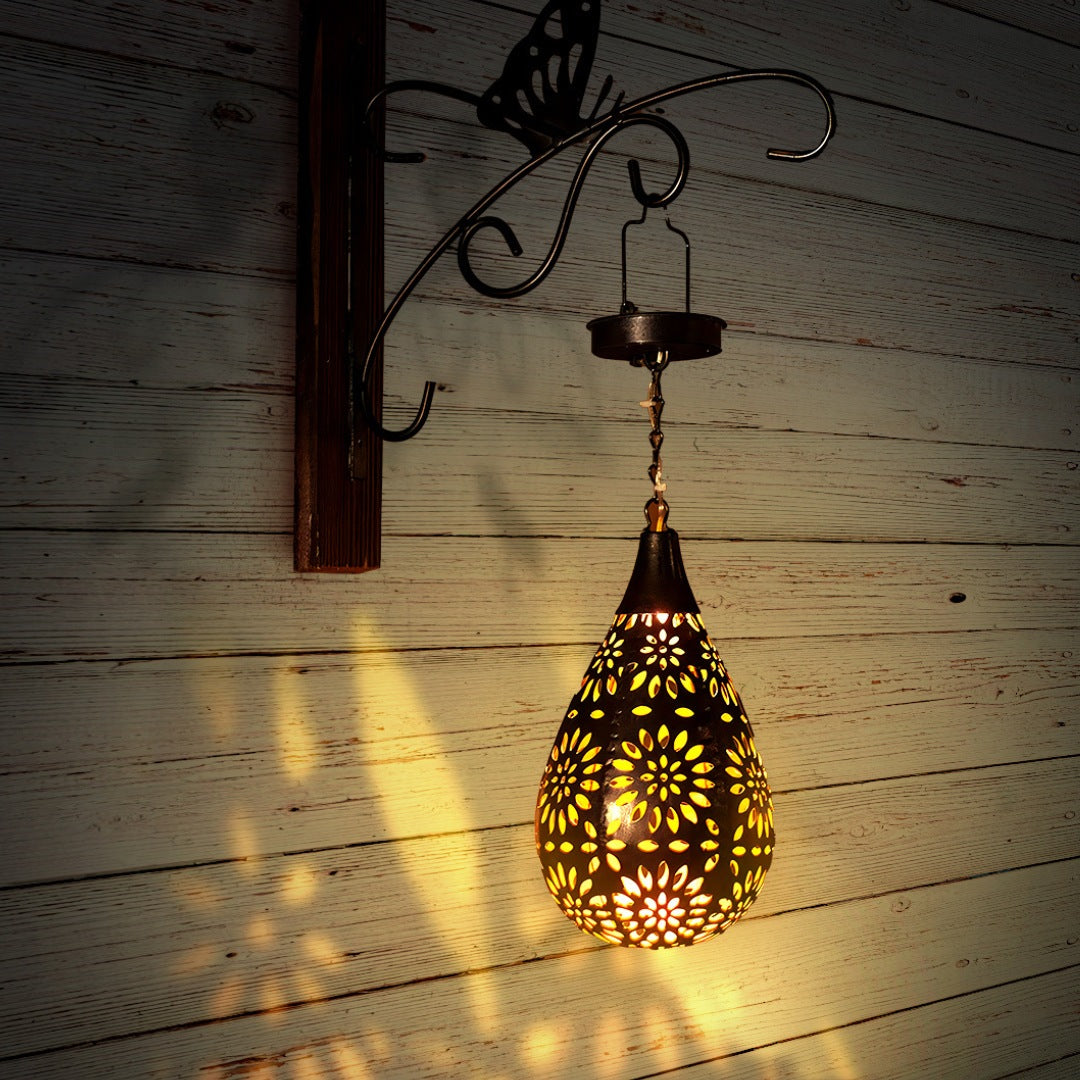 Solar Garden Lights – Automatic LED Hanging String Lights for Outdoor Use 0