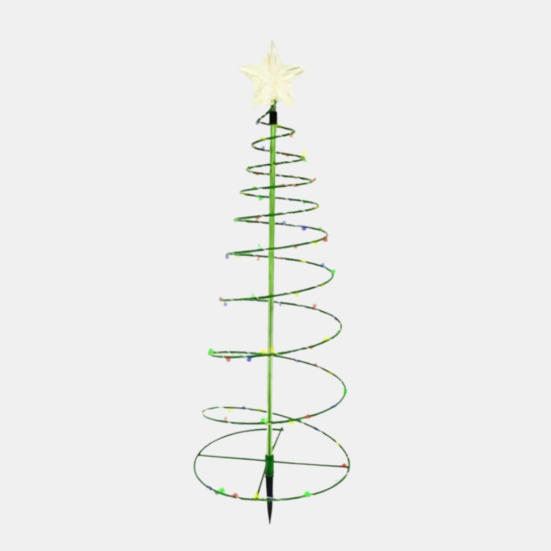 Solar Outdoor Christmas Tree Light – Colorful Decoration for Gardens 0