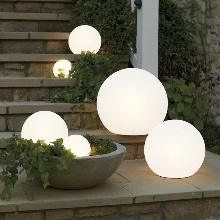 Spherical Outdoor Garden Lights with Remote – 16 Color LED Lanterns 2