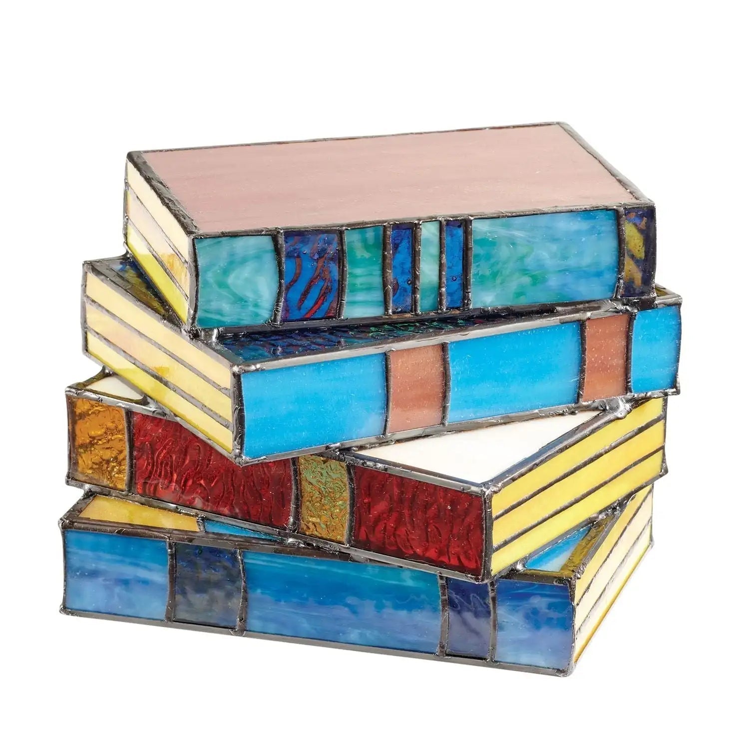 Stained Glass Table Lamp – Artistic Bedside Lamp for Cozy Bedroom Decor 2