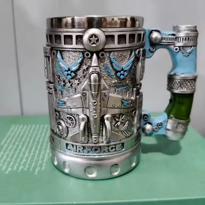 Stainless Steel Mug - Vacuum-Insulated Cup for Coffee, Tea & Camping