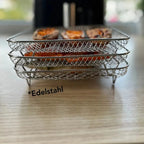 Stackable Frying Baskets Space-Saving Durable Kitchen Accessories For Crispy Cooking-Kitchen Accessories-Unique Casa-Unique Casa