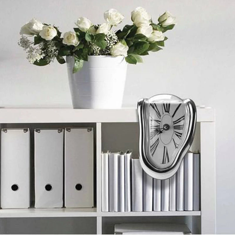 Surreal Melting Clock Decor – Artistic Timepiece for Home or Office 7