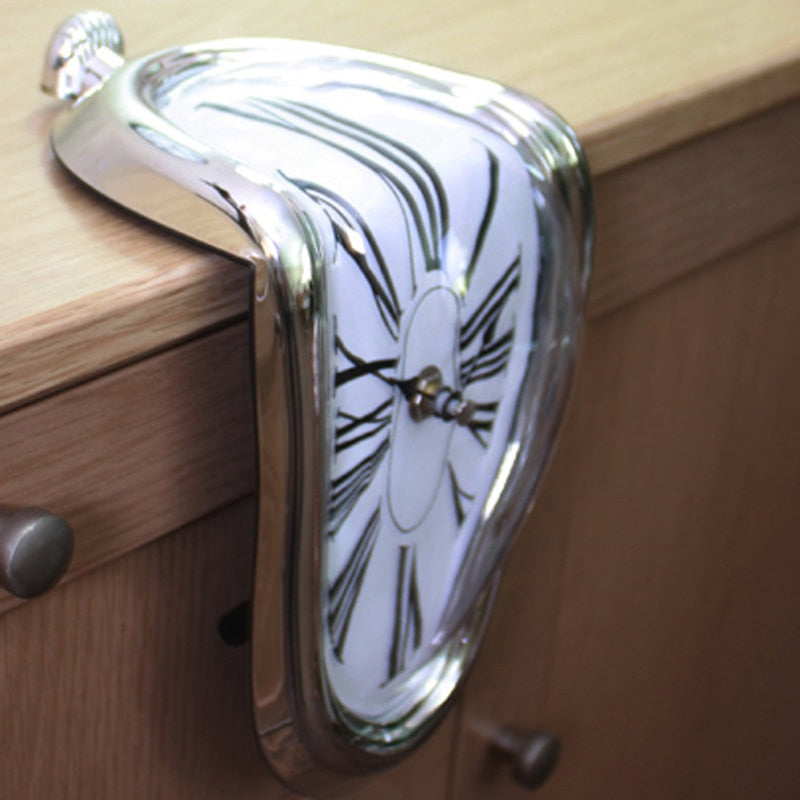 Surreal Melting Clock Decor – Artistic Timepiece for Home or Office 8