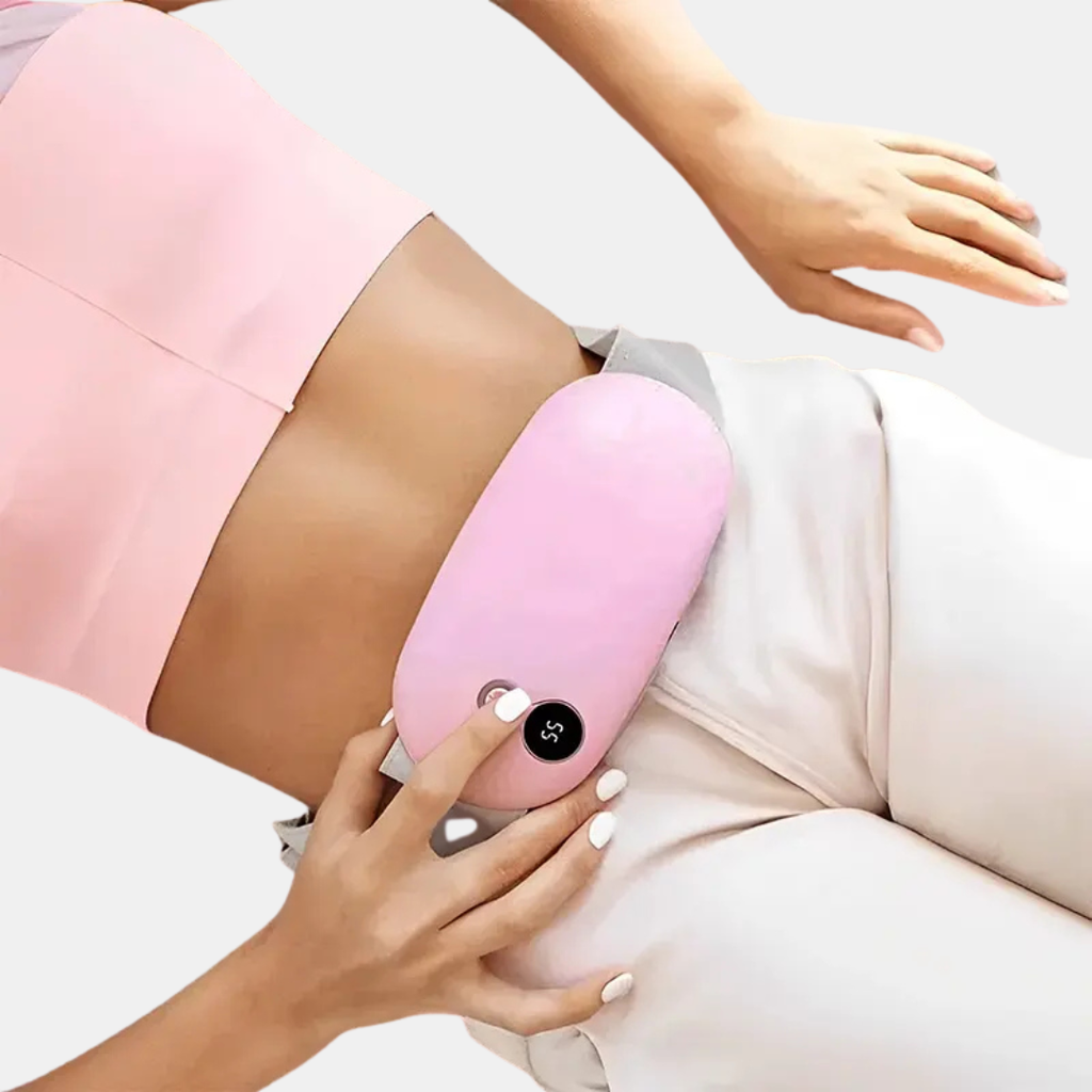 Heating Pad for Menstrual Discomfort – Fast Relief with Heat & Massage Therapy-Heating Pad-Unique Casa-Pink-Unique Casa