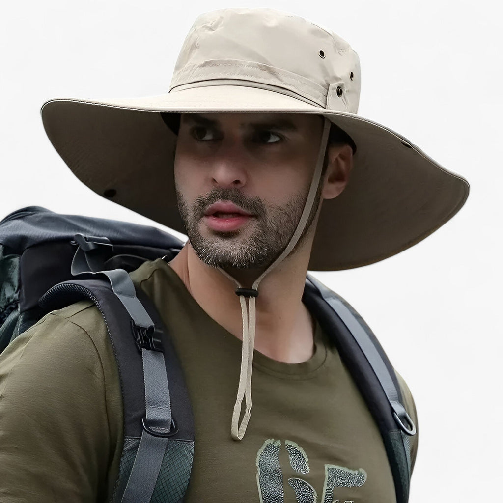 UV-Protective Outdoor Hat – Durable Sun Shield for Hiking & Travel