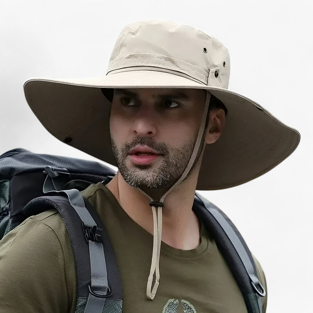 UV-Protective Outdoor Hat – Durable Sun Shield for Hiking & Travel