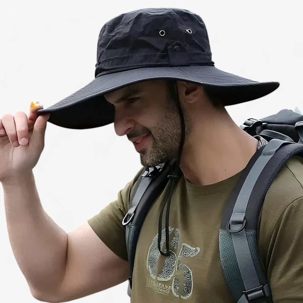 UV-Protective Outdoor Hat – Durable Sun Shield for Hiking & Travel
