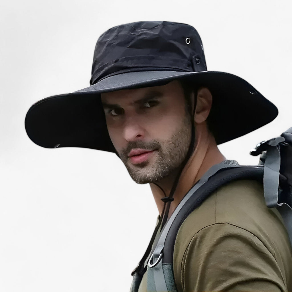 UV-Protective Outdoor Hat – Durable Sun Shield for Hiking & Travel