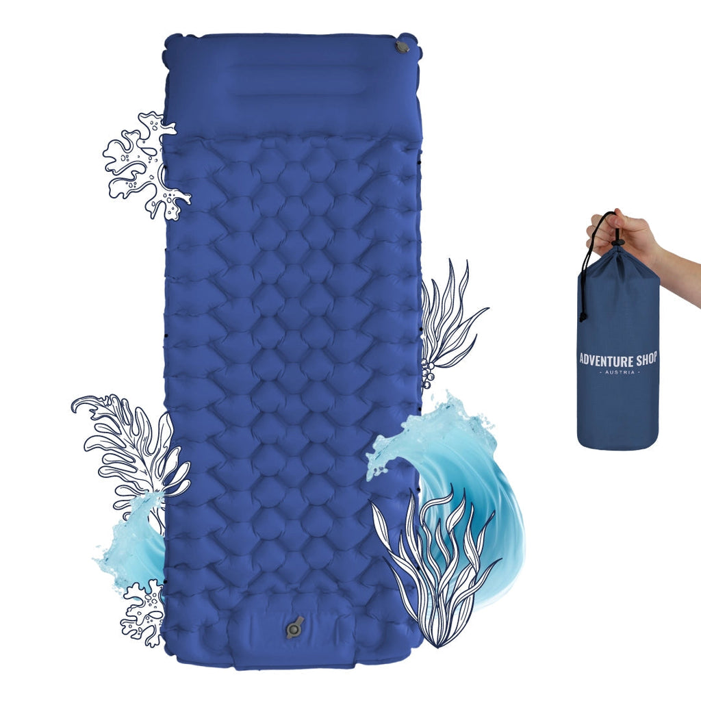 Portable Sleeping Mat – Ultra-light & Comfortable Pad For Outdoor Adventures-Outdoor Gear-Unique Casa-Dark Blue-Unique Casa
