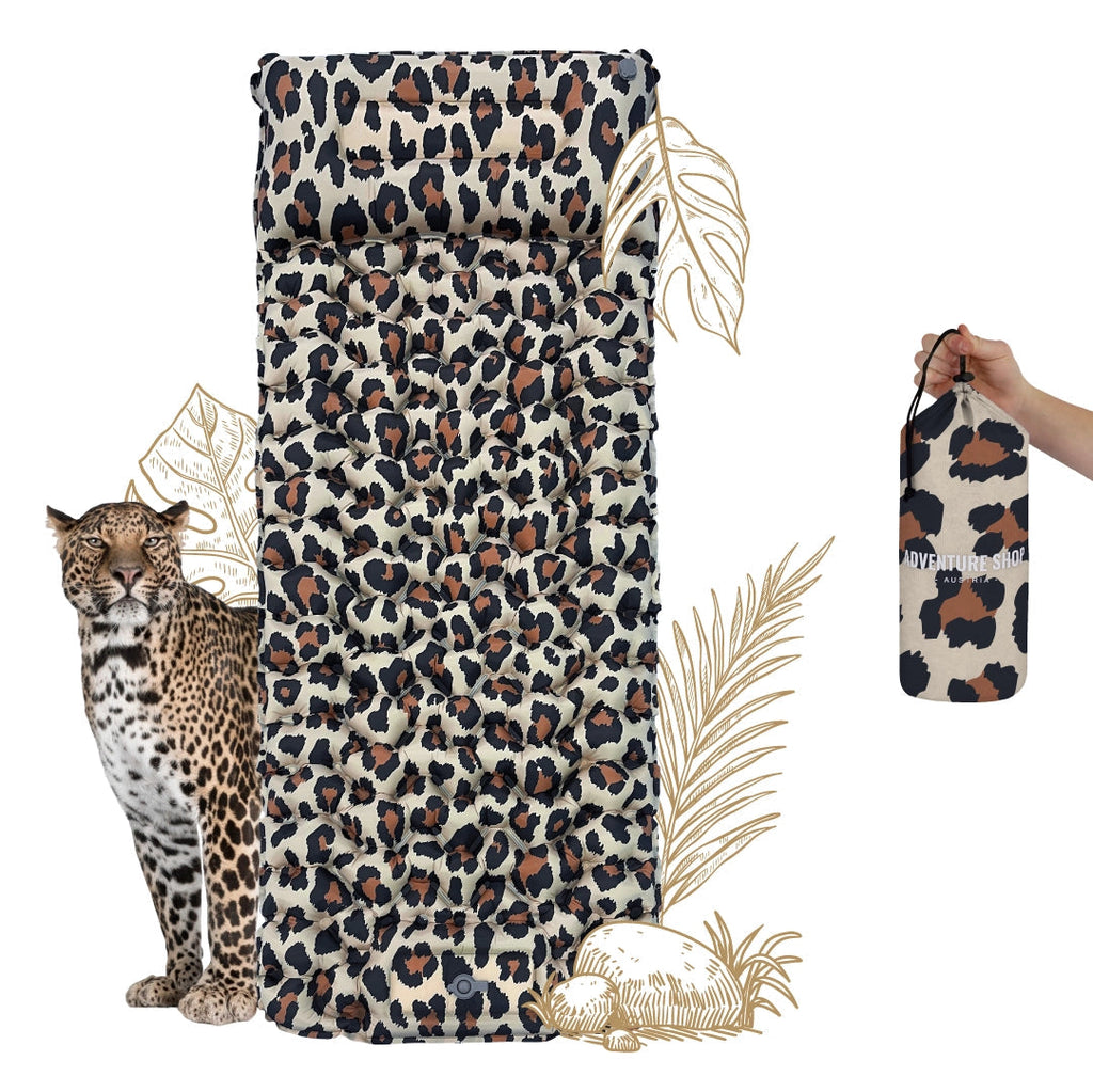 Portable Sleeping Mat – Ultra-light & Comfortable Pad For Outdoor Adventures-Outdoor Gear-Unique Casa-Leopard-Unique Casa