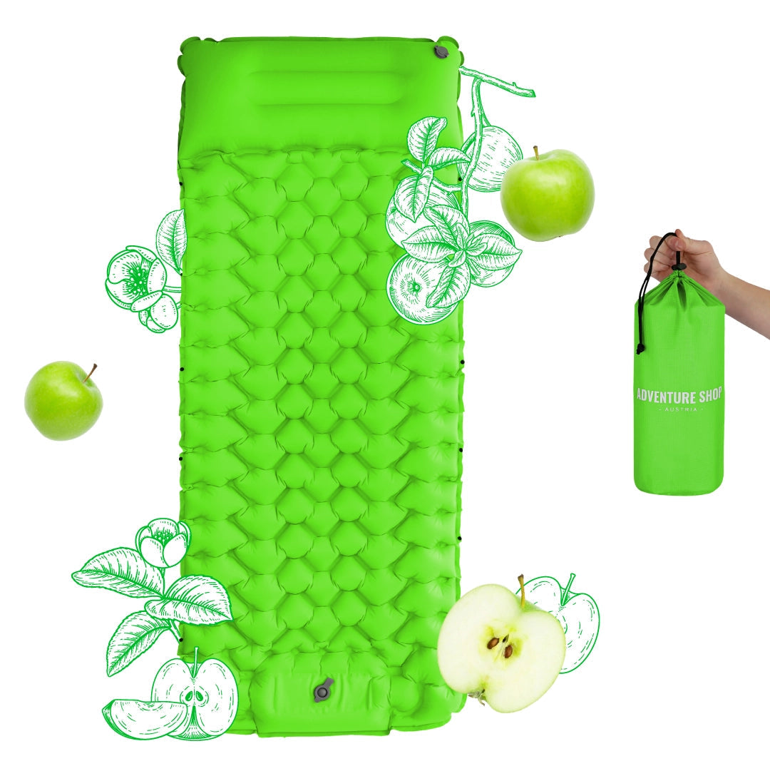Portable Sleeping Mat – Ultra-light & Comfortable Pad For Outdoor Adventures-Outdoor Gear-Unique Casa-Neon Green-Unique Casa