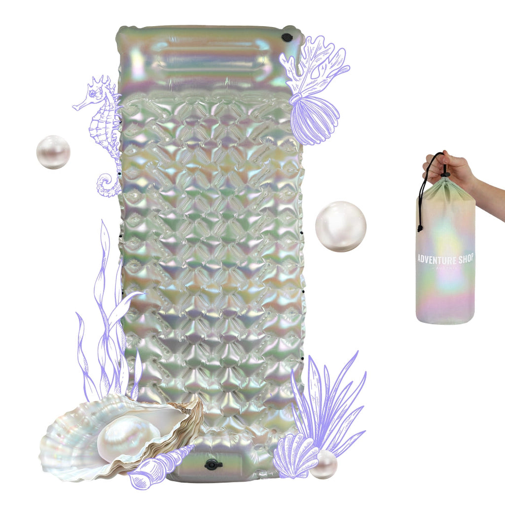 Portable Sleeping Mat – Ultra-light & Comfortable Pad For Outdoor Adventures-Outdoor Gear-Unique Casa-Mother of Pearl-Unique Casa