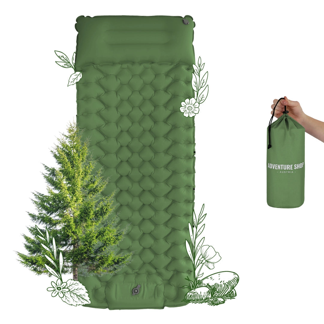 Portable Sleeping Mat – Ultra-light & Comfortable Pad For Outdoor Adventures-Outdoor Gear-Unique Casa-Green-Unique Casa