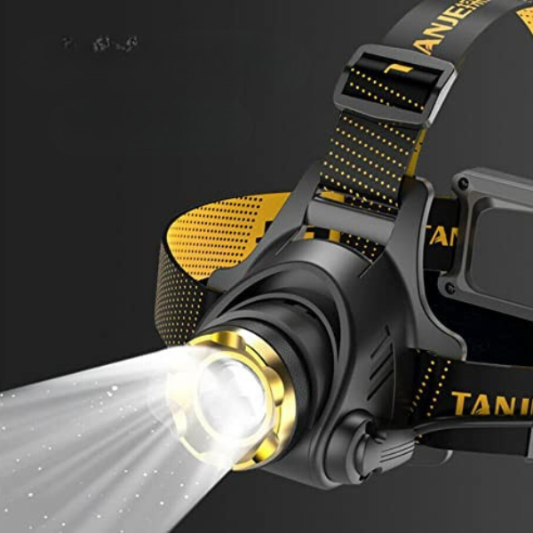 Rechargeable Headlamp – Bright, Hands-Free Lighting for Outdoor Adventures and Work-Headlamp-Unique Casa-Unique Casa