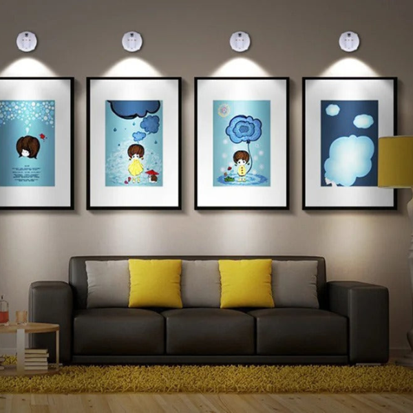 Wireless LED Spotlight – Portable and Bright Illumination for Indoor and Outdoor Use-Spotlights-Unique Casa-Unique Casa