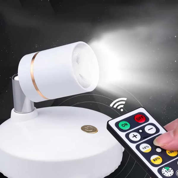Wireless LED Spotlight – Portable and Bright Illumination for Indoor and Outdoor Use-Spotlights-Unique Casa-Unique Casa