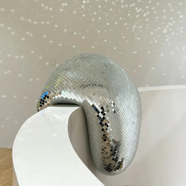 Disco Drip – Melting Disco Ball Decor with Retro 70s Party Vibes-Mirror-Unique Casa-Unique Casa