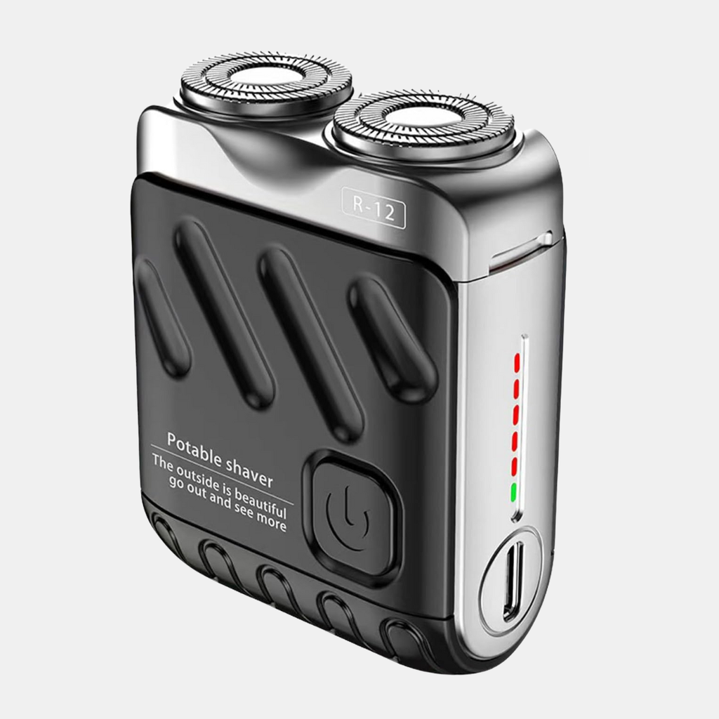 Mini Electric Shaver – Compact & Powerful Grooming for Daily Convenience-Electric Shaver-Unique Casa-Black-Unique Casa
