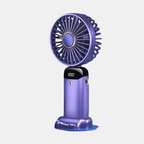 Portable Handheld Fan – Stylish, Rechargeable Cooling with Adjustable Wind Speeds-Fans-Unique Casa-Unique Casa