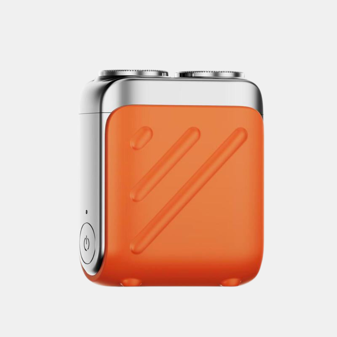 Mini Electric Shaver – Compact & Powerful Grooming for Daily Convenience-Electric Shaver-Unique Casa-Orange-Unique Casa