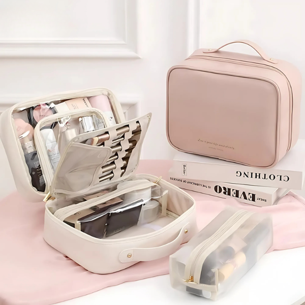 Multifunctional Makeup Bag – Spacious and Organized Storage for Beauty Essentials-Beauty-Unique Casa-Unique Casa