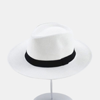 Classic Handmade Hat – Timeless Craftsmanship for Stylish and Comfortable Wear-Hats-Unique Casa-White-54-59cm-Unique Casa