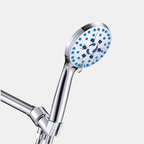 Shower Head with 2-Speed Spray Gun – Convenient & Hygienic Bathing Solution-Unique Casa-Chrome-Unique Casa