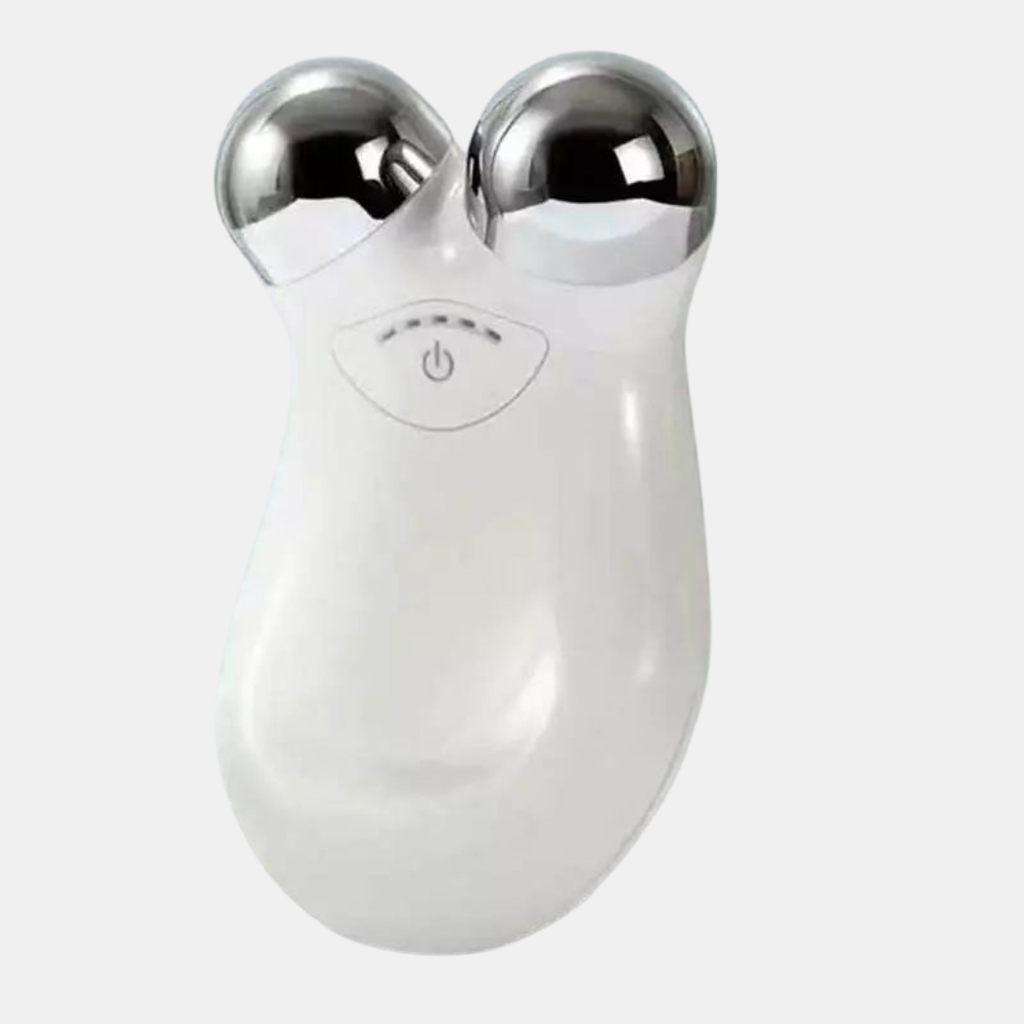 Facial Roller For Relaxing Massage And Skin Rejuvenation-Roller Massager-Unique Casa-White-1 Micro Roller-Unique Casa