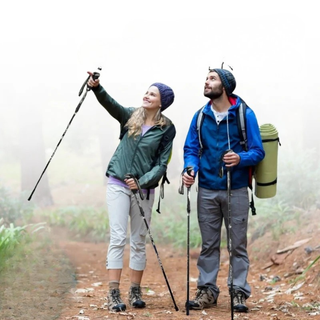 Premium Automatic Retractable Hiking Stick For Adjustable Support And Outdoor Stability-Stick-Unique Casa-Unique Casa