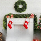 Christmas Cedar Garland – Festive Natural Elegance for Your Home-Christmas Wreaths-Unique Casa-Unique Casa