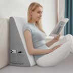 Ergonomic Triangle Wedge Pillow – Adjustable Support for Acid Reflux, Back Pain & Recovery-9.2025 Others All-year-Unique Casa-Unique Casa