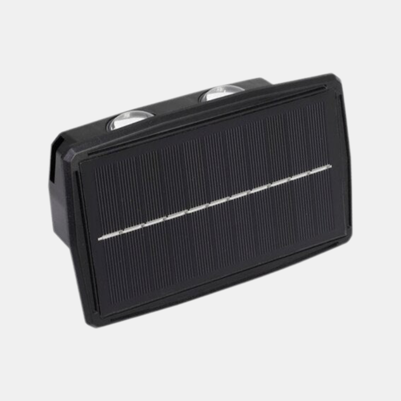 Solar Wall Lights Outdoor - Waterproof LED Up and Down Wall Lantern