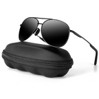 Premium Polarized Aviator Sunglasses – UV Protection for Outdoor Activities
