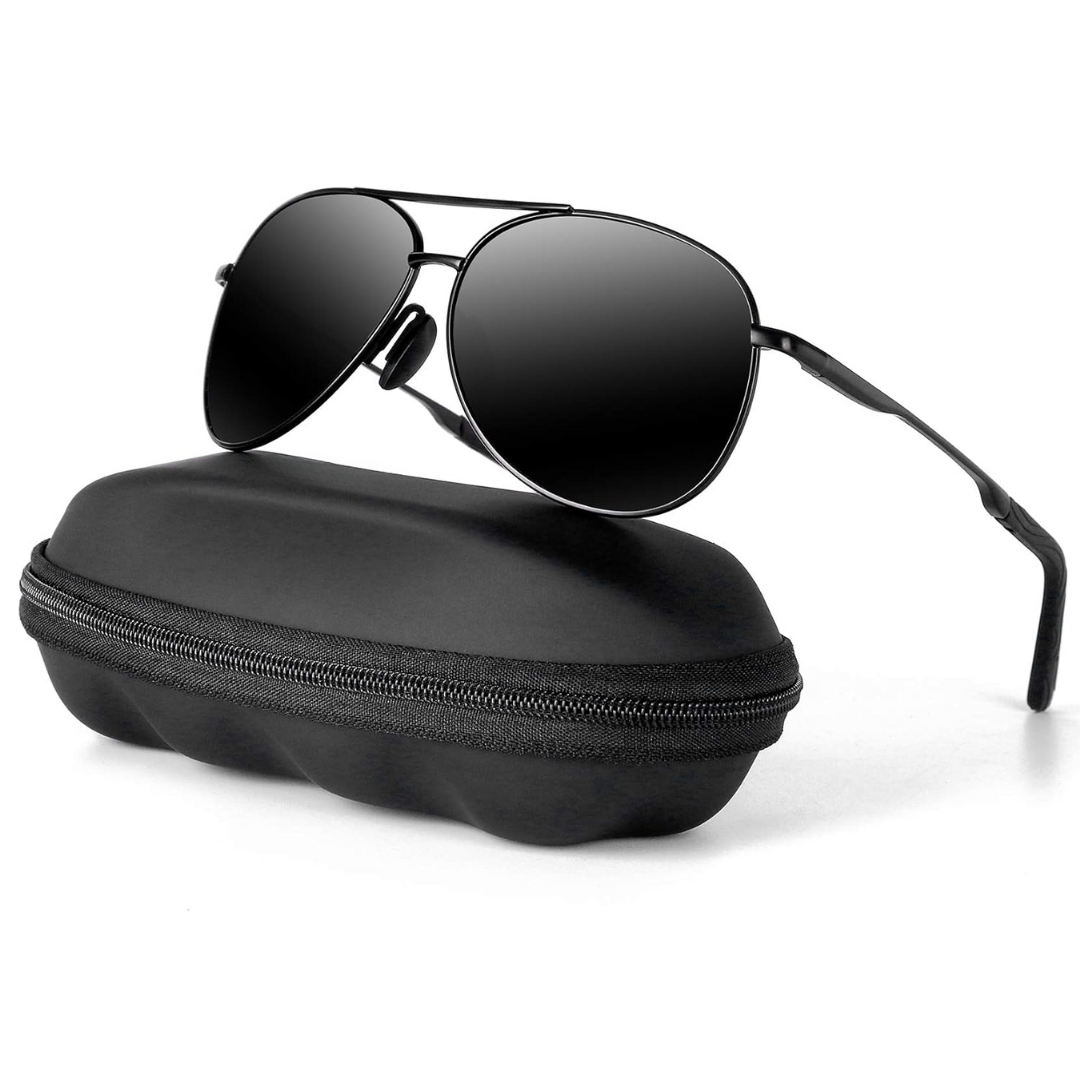 Premium Polarized Aviator Sunglasses – UV Protection for Outdoor Activities