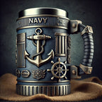 ValorForge Tactical Mug 3D Embossed Military Tribute Stein-Unique Casa-Unique Casa